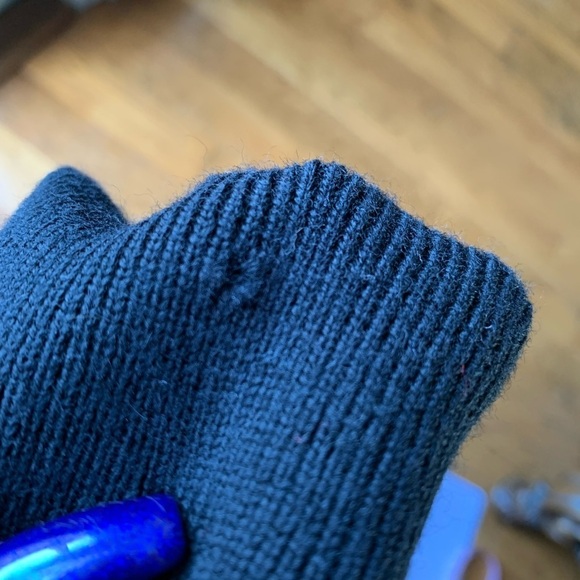 Mens Merona Black Wool Sweater - Picture 13 of 15